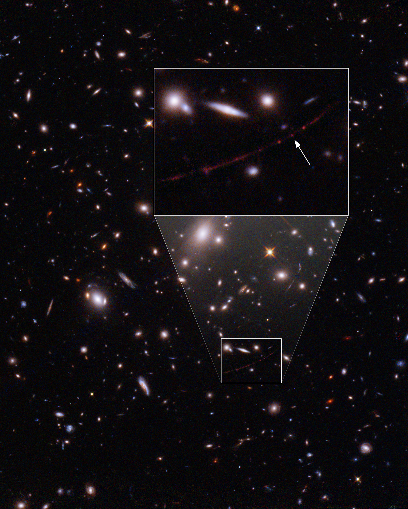 Hubble Finds Farthest Star Ever Spotted