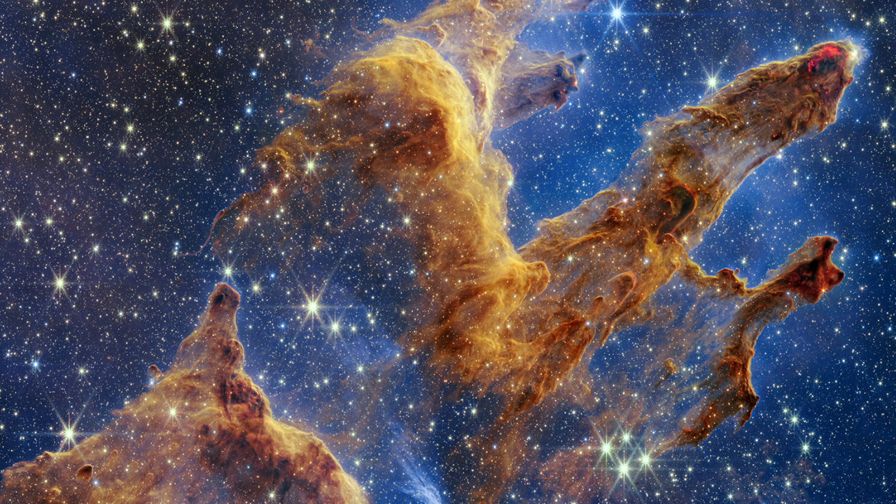 b's New View of the Pillars of Creation (NIRCam) b