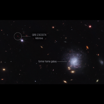 NASA's Webb Makes First Detection of Heavy Element from Star Merger