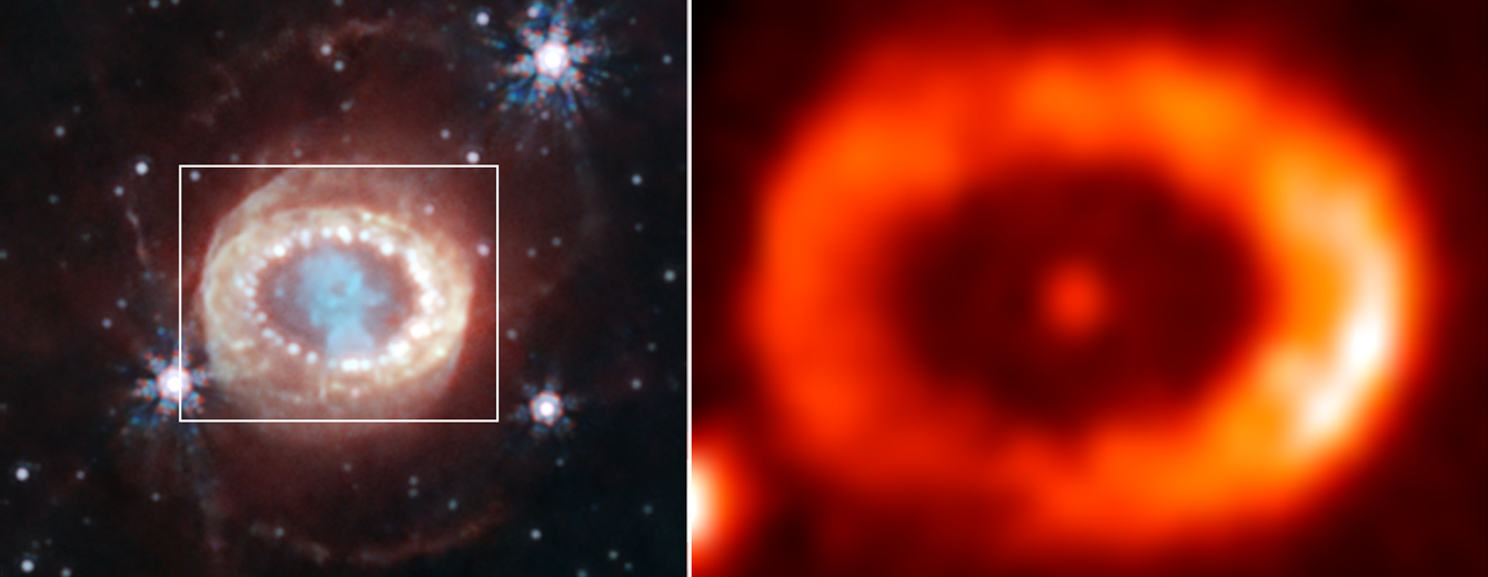 Webb Finds Evidence For Neutron Star At Heart Of Young Supernova Webb Finds Evidence For Neutron Star At Heart Of Young Supernova