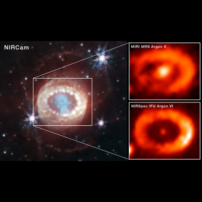 Webb Finds Evidence for Neutron Star at Heart of Young Supernova Remnant