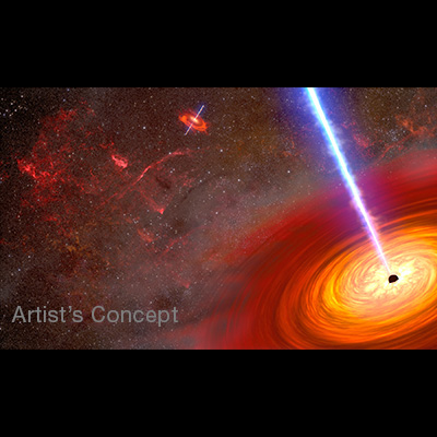 NASA's Hubble, Chandra Find Supermassive Black Hole Duo