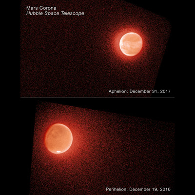 NASA's Hubble, MAVEN Help Solve the Mystery of Mars' Escaping Water