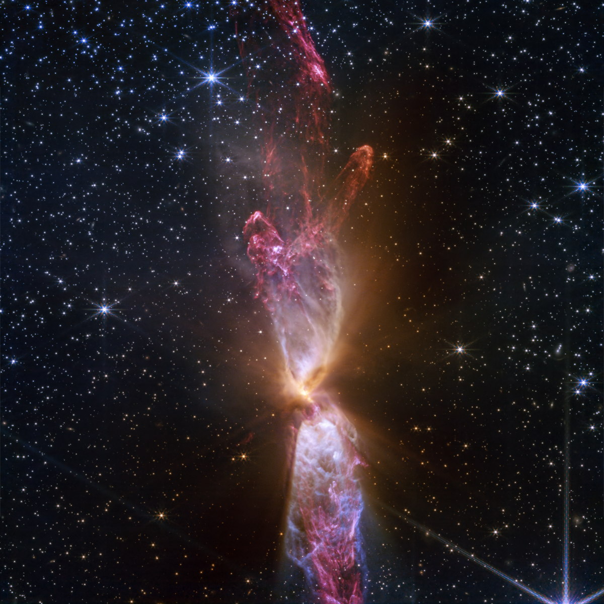 NASA Webb Wows With Incredible Detail in Actively Forming Star