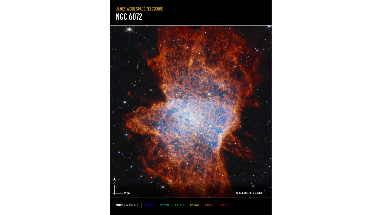  NGC 6072 (NIRCam Compass Image)