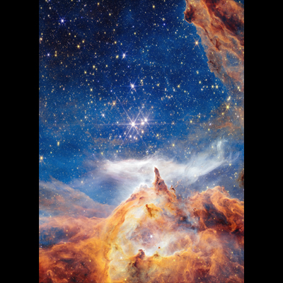 Glittering Glimpse of Star Birth From NASA's Webb Telescope