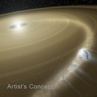 NASA&rsquo;s Hubble Sees White Dwarf Eating Piece of Pluto-Like Object
