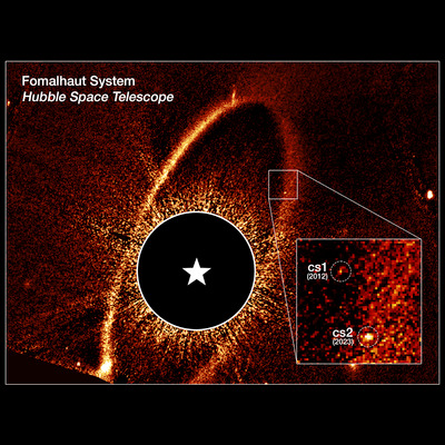NASA's Hubble Sees Asteroids Colliding at Nearby Star for First Time