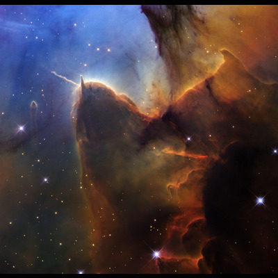 NASA's Hubble Dazzles With Young Stars in Trifid Nebula