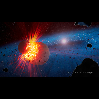 NASA&rsquo;s Webb Provides Crash Course on Planet-Shattering Collisions